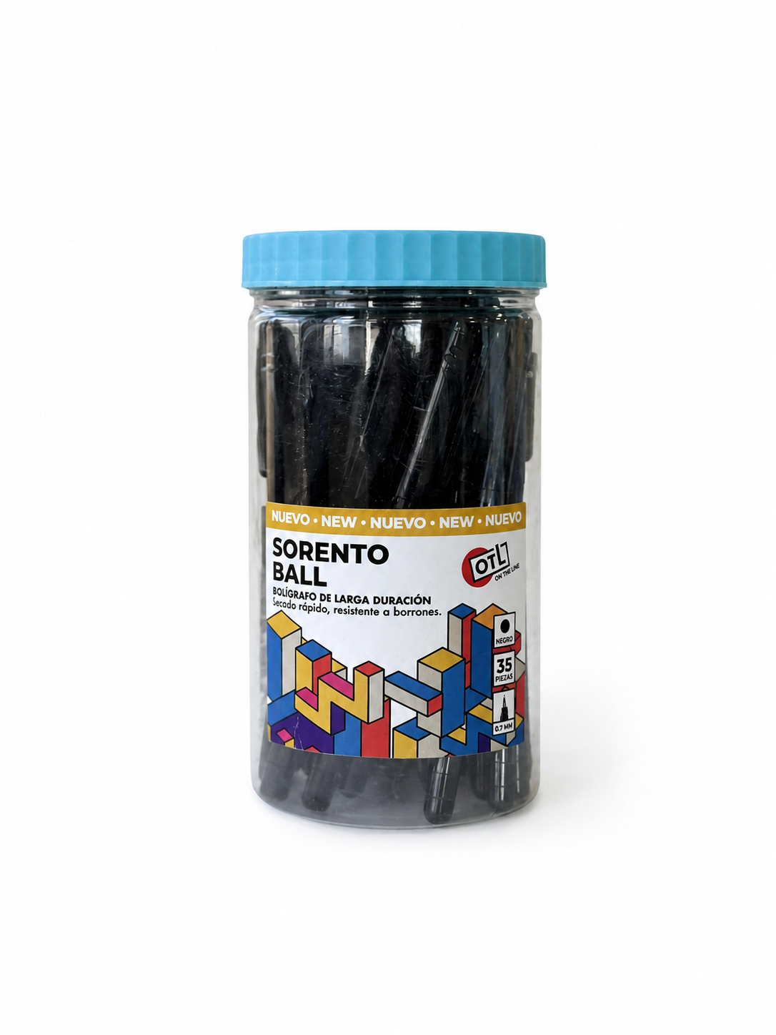 Plumas Sorento 35 pzas negras